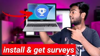 How to download amp install Google opinion rewards app in Laptop or computer  How to get surveys [upl. by Laureen]