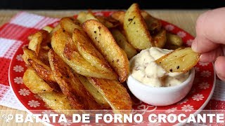 Batata de forno  RECEITA SEM CARNE [upl. by Pytlik]