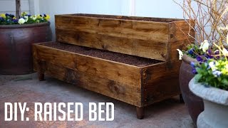 DIY Raised Bed Patio Planter [upl. by Danforth251]