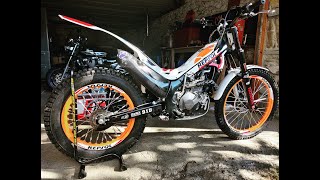 TRIAL Training Octobre 2020 Montesa 4RT REPSOL 2021 [upl. by Jamima204]