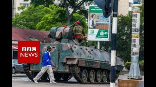 Zimbabwe army takeover Latest Updates  BBC News [upl. by Aciruam]