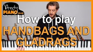 Handbags and Gladrags Piano Tutorial  Piano Songs for Beginners [upl. by Iohk]