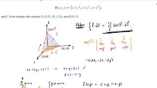 Example Stokes Theorem 2 [upl. by Ecnesse695]