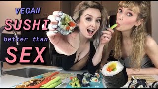 HOW WE ROLL SUSHI w Mackenzie Moss [upl. by Beniamino17]