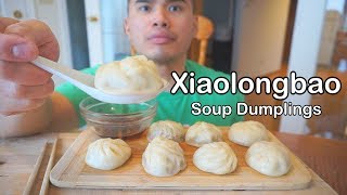 How to make SOUP DUMPLINGS  Xiao Long Bao Recipe [upl. by Assilla570]