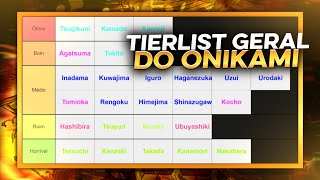 Tierlist dos Clans  Onikami [upl. by Shaughn381]