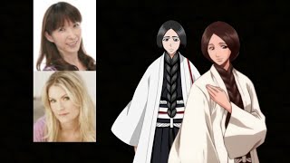 Anime Voice Comparison Unohana Retsu Bleach [upl. by Steel]