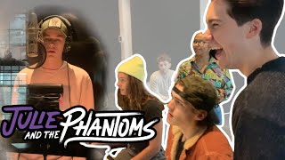 Julie and the Phantoms BTS OWEN Recording quotStand Tallquot [upl. by Aserehc]