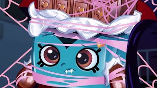 SHOPKINS SHOPVILLE CARTOON  SPOOKY HALLOWEEN TRICK OR TREATS  Kids Cartoons [upl. by Angadreme]