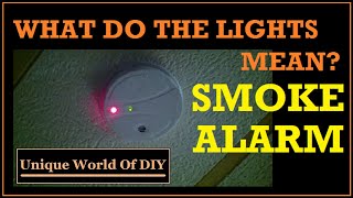 Smoke Alarm  What The Lights Mean [upl. by Israel944]