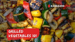 Grilled Vegetables 101  Chef Eric Recipe [upl. by Doloritas]