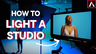 How to Light a Film Studio  Overhead Stage Lighting Explained [upl. by Iden]