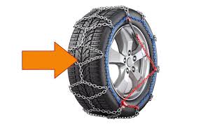 Tire Chain Installation [upl. by Neerehs]