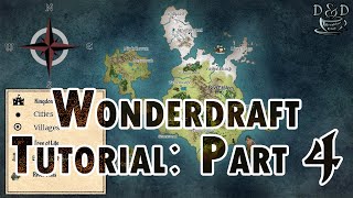 Wonderdraft Tutorial Part 4 of 4 Colors Blending and Labels  DampD Breakfast Club [upl. by Nylidam]