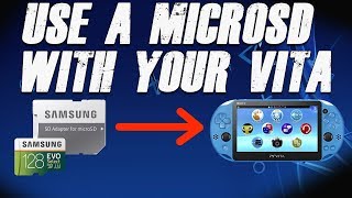 How To Use Any Micro SD Card with Your PS Vita  Tutorial  FW 368 amp Below [upl. by Eirrok]