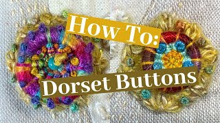 How To Dorset Buttons [upl. by Shanan6]