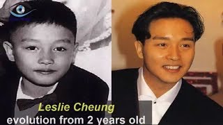 Leslie Cheung  Transformation From 2 To 46 Years Old [upl. by Loredo]