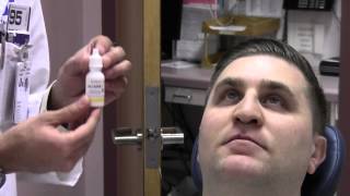 Ophthalmic Skills Video  Measuring Intraocular Pressure and Instilling Eye Drops [upl. by Tarsuss226]