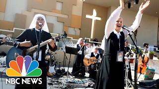 Siervas The Nuns Who Rock And Roll  NBC News [upl. by Mallissa]