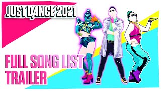 Just Dance 2021 Full Song List  Ubisoft US [upl. by Boff]