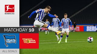 Hertha wins Derby  Hertha BSC  Union Berlin  31  All Goals  Matchday 10 – Bundesliga 2021 [upl. by Urial17]