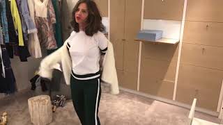 Trinny Woodall  Trying On Clothes Pokies [upl. by Yderf]