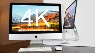 Apple iMac 215quot 4K 2017 Unboxing amp Review [upl. by Nomolas]