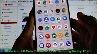 Custom ROM for Galaxy J7 Pro Android 810 OREO [upl. by Amabil]