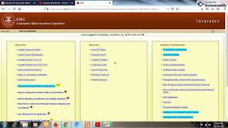 HOW TO FILE MONTHLY CONTRIBUTION AND GENERATE MONTHLY CHALLAN UNDER ESIC [upl. by Nogaem]