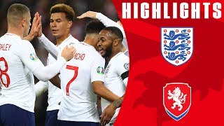 England 50 Czech Republic  England Off To Dream Start  Euro 2020 Qualifiers  England [upl. by Jsandye]