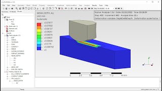 PrePoMax amp CalculiX  Wear analysis [upl. by Gredel]