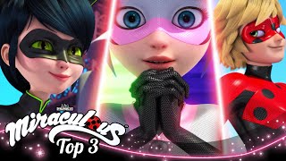 MIRACULOUS  🐞 NUEVOS PODERES 🔝  TEMPORADA 3  Las Aventuras de Ladybug [upl. by Murray]