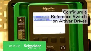 Configuring a Reference Switch on Altivar Process 630 amp 930 Drives  Schneider Electric Support [upl. by Sankey293]