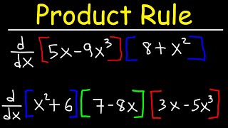 Product Rule For Derivatives [upl. by Pan]