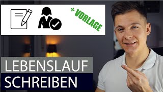 Lebenslauf  CV schreiben  meine Vorlage amp 10 Tipps [upl. by Atirys]