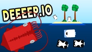 THE UNSTOPPABLE GIANT SQUID  Deeeepio Gameplay [upl. by Blanding127]