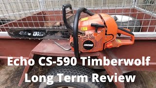 Long Term Echo Timberwolf CS590 Review [upl. by Biggs]