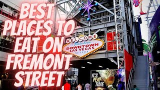 Best Places To Eat On Fremont Street  Downtown Grand [upl. by Newhall]