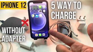 5 Tips to Charge iPhone 1212 ProMax Without Charger in the Box USBC Power Adapter Missing [upl. by Anihsat]