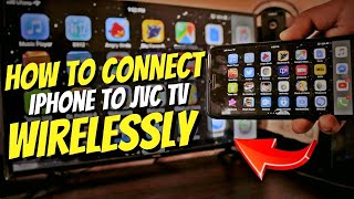 Connect iPhone to ANY JVC TV Wirelessly [upl. by Aynatan]