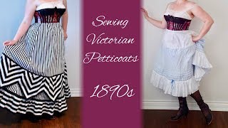 Making Some Victorian Petticoats [upl. by Liam714]