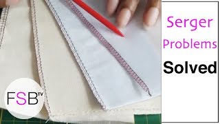 Serger Stitching Troubleshooting [upl. by Gord553]