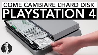 Come CAMBIARE LHARD DISK della PS4 [upl. by Pillsbury134]