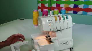 Brother 1034D Serger 3 Machine Overview amp Tour [upl. by Tillman]