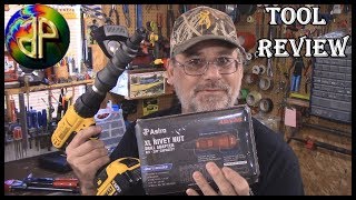 Astro Pneumatic Tool ADN38 XL Rivet Nut Drill Adapter Kit Review [upl. by Ervin548]