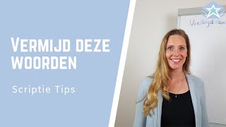 VERMIJD deze WOORDEN in je scriptie  Scriptie TIPS [upl. by Neersan]