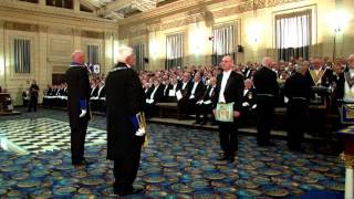 Freemasons Ritual in action HD [upl. by Darrelle46]