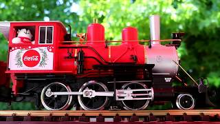 A Coca Cola delivery by model train [upl. by Lotson]