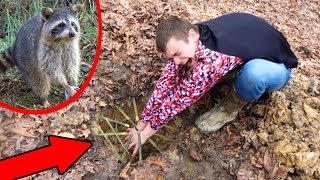 Primitive Survival Trapping DO NOT TRY AT HOME [upl. by Lrem]