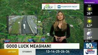 Meaghan Mooney quits on air leaves WJAR NBC 10 [upl. by Alard]